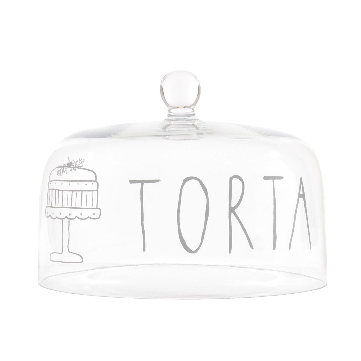 Glazen stolp (voor op taartstandaard) -  TORTA - SIMPLE DAY