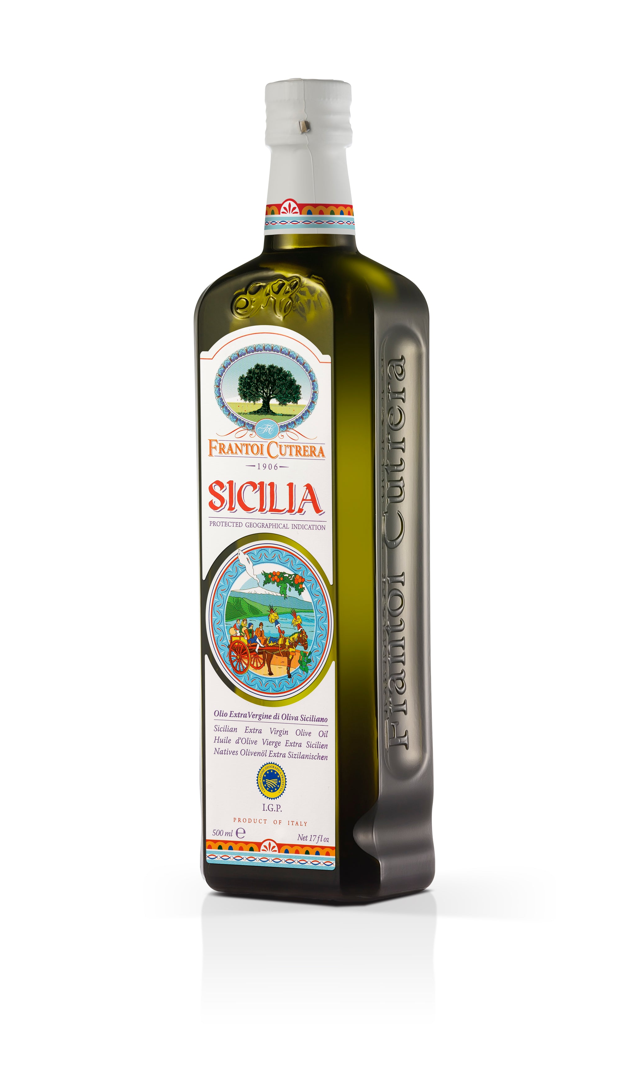 Cutrera BGA Sicilia: olio extravergine di oliva siciliano (0,5l)